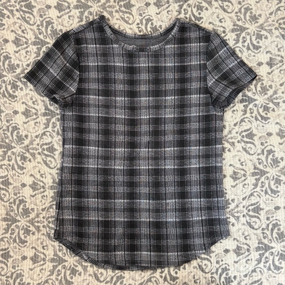 Plaid Baby Tee - Picture 1 of 3
